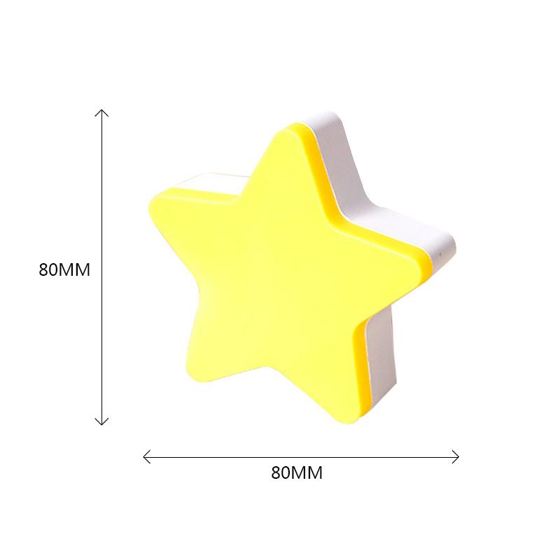 DX Sensor Control Night Light EU US Plug Novelty Star Bedroom Night Light For Baby Gift Contact us get