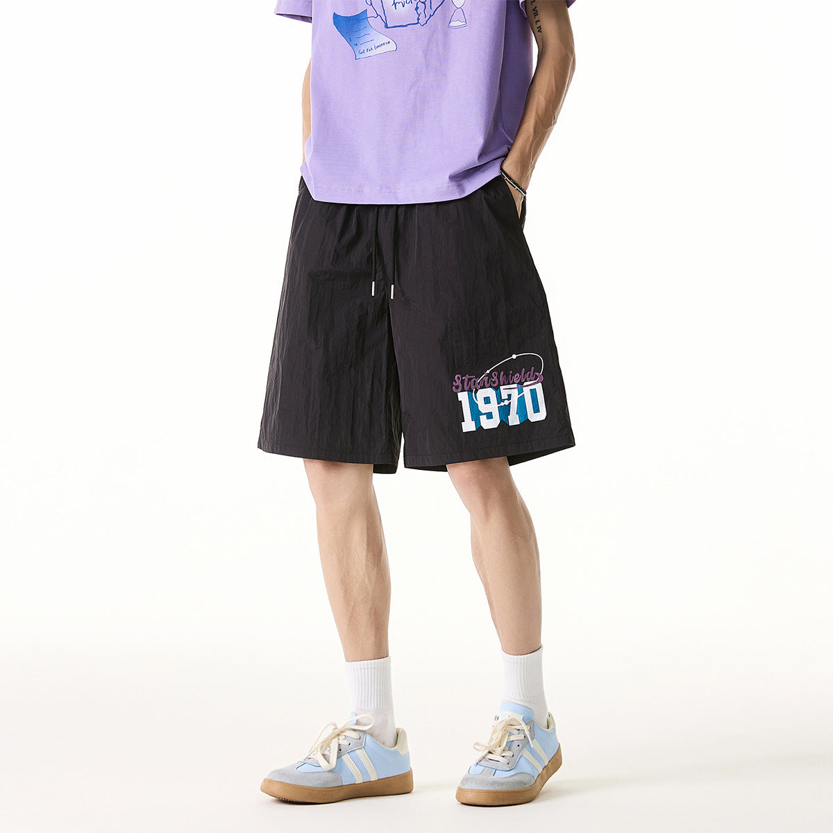 Quick-Dry Sports Shorts for Men