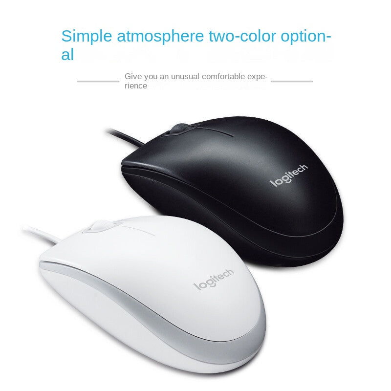 Logitech M100r wired mouse laptop office home universal