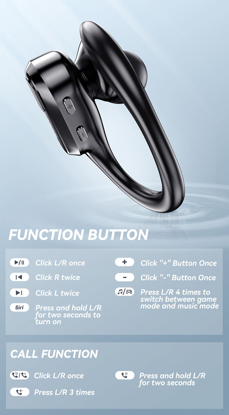 XT80 over the ear wireless Bluetooth earphones with ultra
