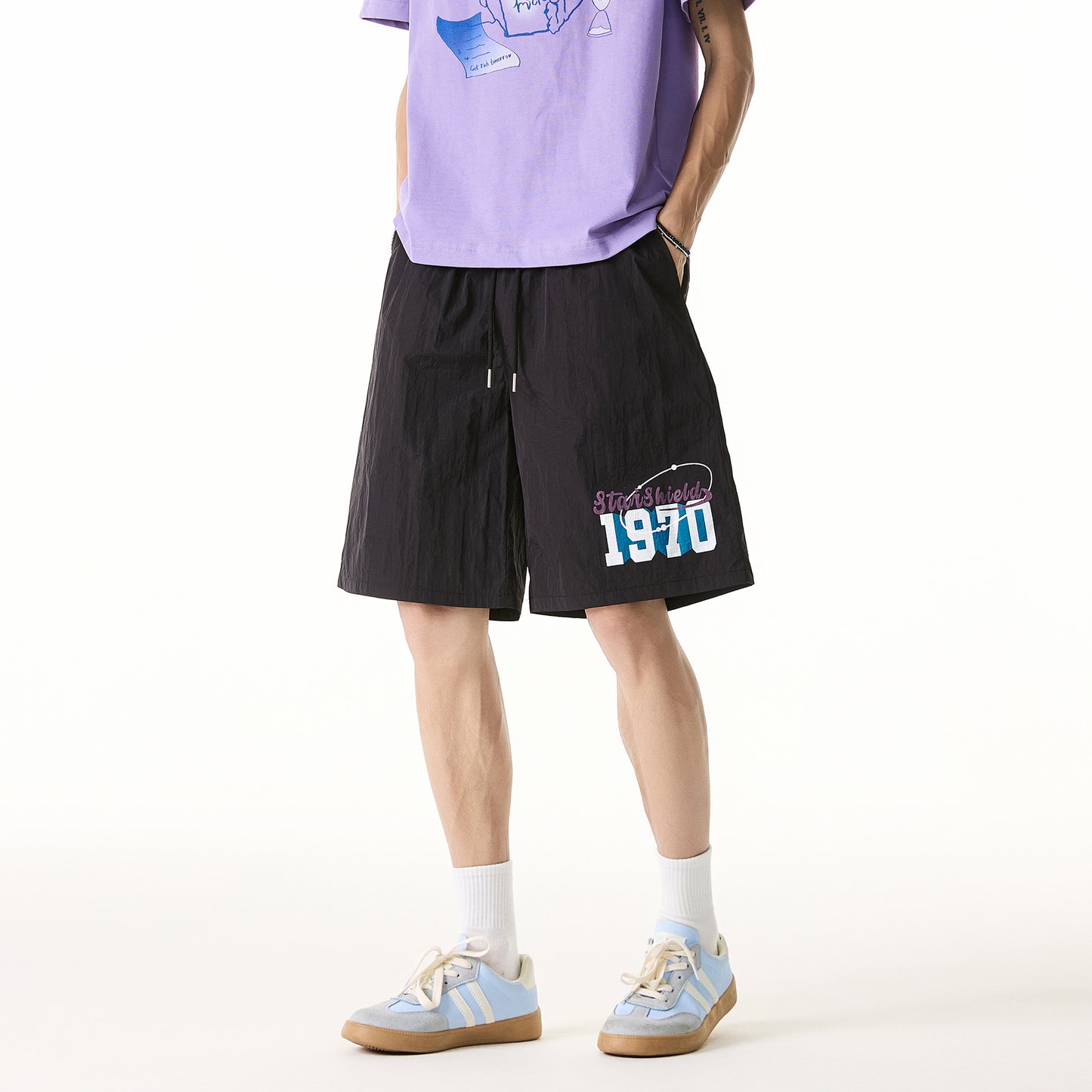 Quick-Dry Sports Shorts for Men