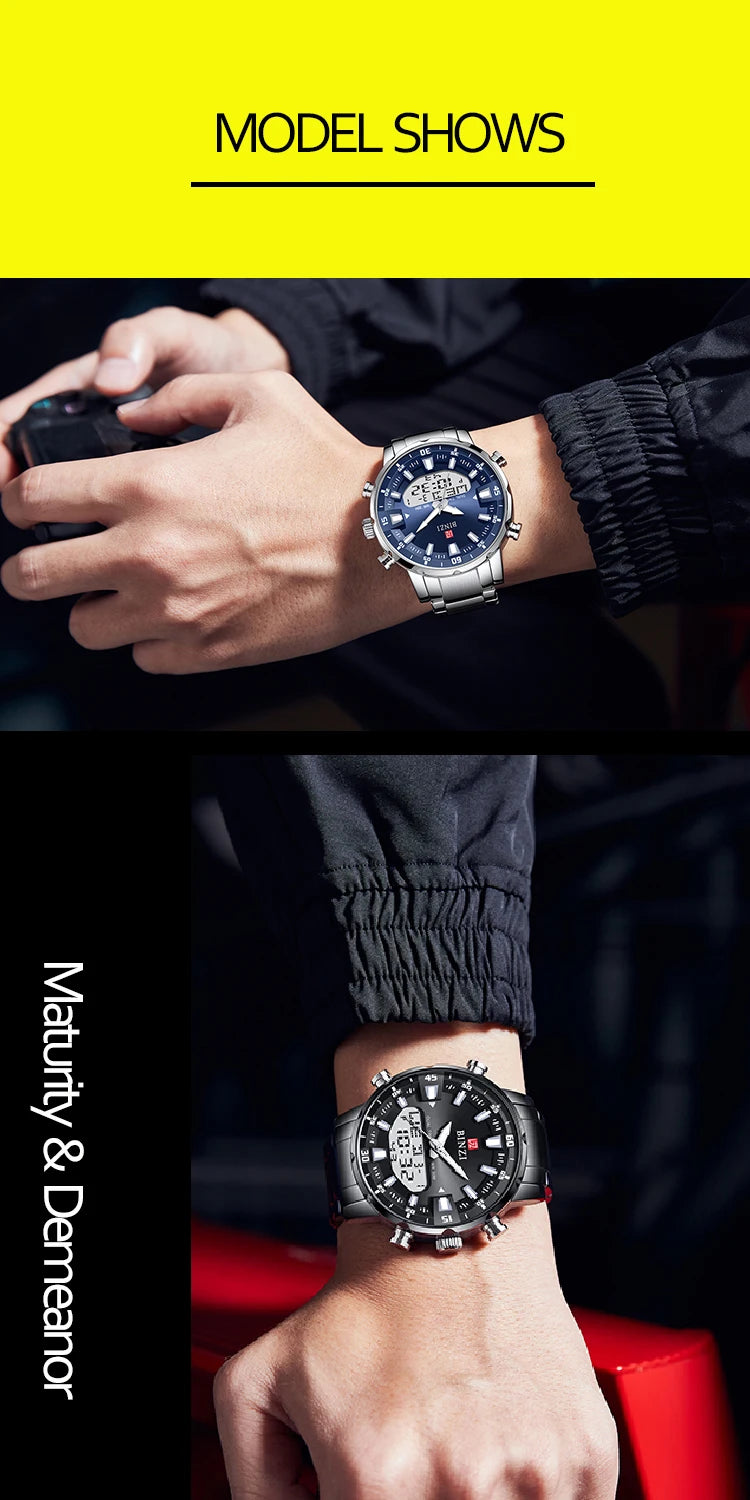 Relogio Masculino Wrist Watches For Men Top Brand Luxury Golden Men Watches Gold Big Male Wristwatch Man Golden Big Dial