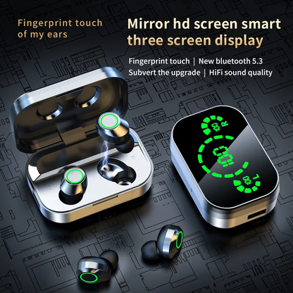 Mirror digital YD03 wireless Bluetooth earphones