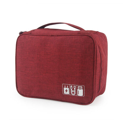 Travel Digital Cable Storage Bag Earphones Mobile Power Organizer Bag Waterproof Electronics Accessories Case
