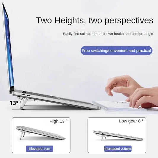 Adjustable Folding Laptop Stand Mini Legs Ultra-thin Portable