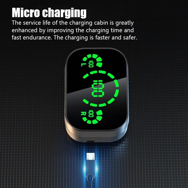 Mirror digital YD03 wireless Bluetooth earphones