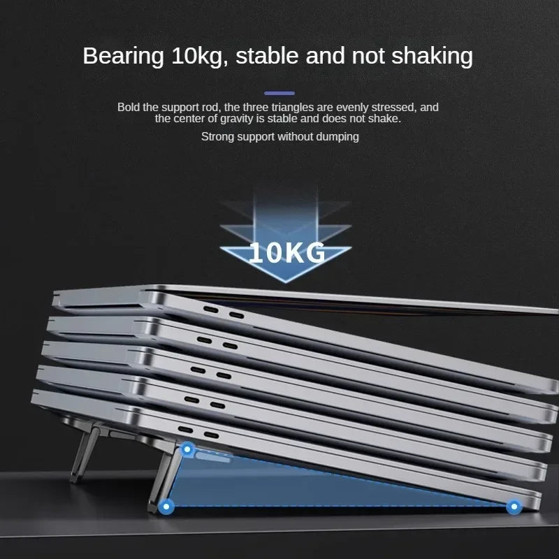 Adjustable Folding Laptop Stand Mini Legs Ultra-thin Portable