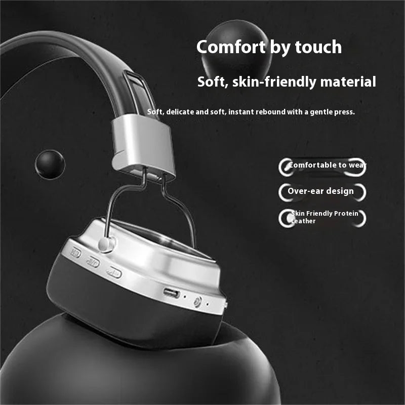 Retro On-Ear Wireless Headset Bluetooth Talking