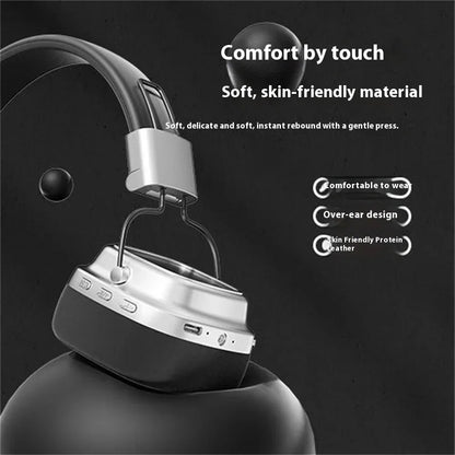 Retro On-Ear Wireless Headset Bluetooth Talking