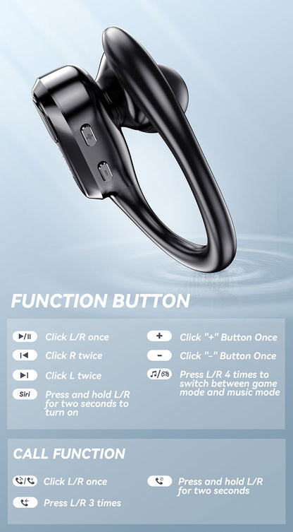 XT80 over the ear wireless Bluetooth earphones with ultra