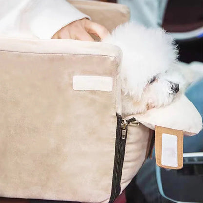 Portable Dog Beds Car Seats Basket Mat Warm Accessories Dogs Washable Travel Sofa Small Puppy For Pets Kennel Medium Pet Bed