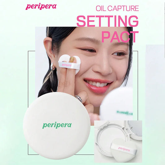 K-Beauty Love Oil Capture Setting Powder, Brightening, Vegan Formula, 0 Mineral Oil, 0 Talc, Long Lasting, For All Skin Types