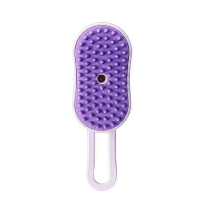 OUWO Pet Cat Dog Massage Cleaning Tools Shower With Spray Brush Pet Grooming Pet Hair Cleaning Brush