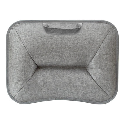 Laptop Lap Desk with Soft Pillow Cushion Portable Small Notebook Table Multifunctional Laptop Desk for 10-15" Laptops Work Game