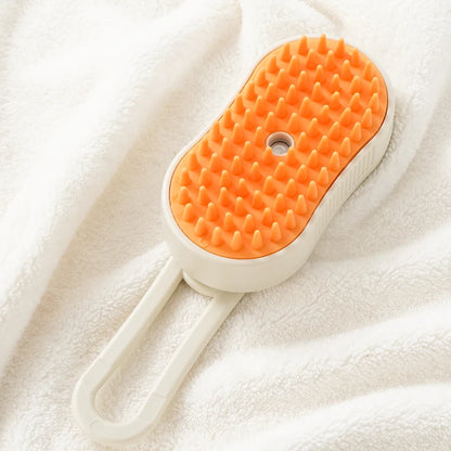 OUWO Pet Cat Dog Massage Cleaning Tools Shower With Spray Brush Pet Grooming Pet Hair Cleaning Brush