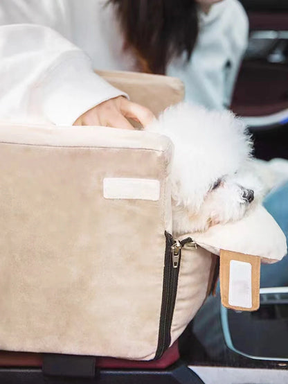 Portable Dog Beds Car Seats Basket Mat Warm Accessories Dogs Washable Travel Sofa Small Puppy For Pets Kennel Medium Pet Bed