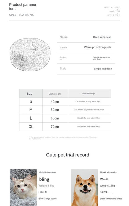 Soft Dog Beds House Soft Long Plush Best Pet Dog Bed For Dogs Basket Pet Products Cushion Cat Bed Cat Mat Animals Sleeping Sofa
