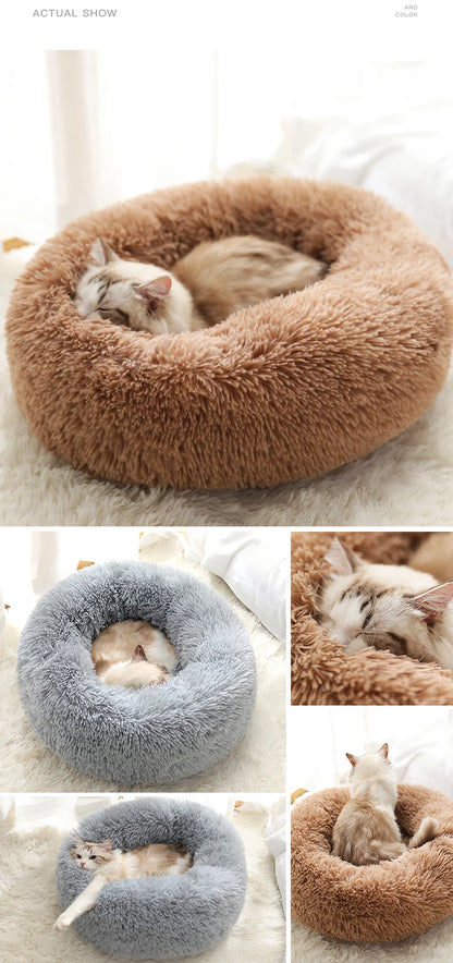 Soft Dog Beds House Soft Long Plush Best Pet Dog Bed For Dogs Basket Pet Products Cushion Cat Bed Cat Mat Animals Sleeping Sofa