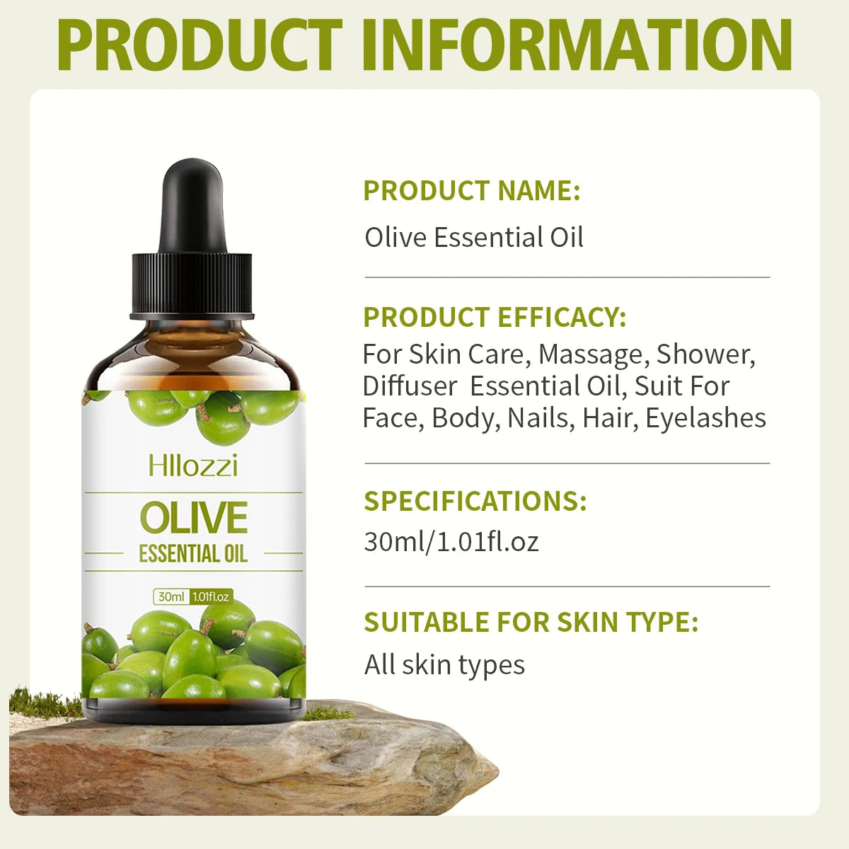 30ml olive essential oil skin care hair care aromatherapy massage multifunctional essential oil DIY production