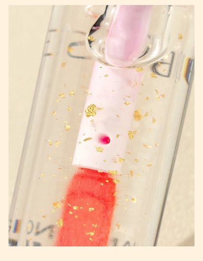1PC lip oil, moisturizing and long-lasting luster, color changes with temperature, non greasy, daily use