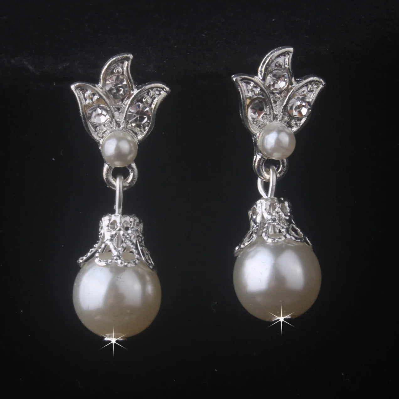 Bridal accessories, wedding necklace, earring set, bead necklace, earring chain, women's fashionable wedding dress, dress access