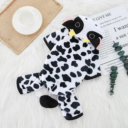 Warm Flannel Clothes for Pets, Soft and Comfortable, Cosplay Clothes, Teddy, Corgi, Puppy Costumes, Cute, Winter